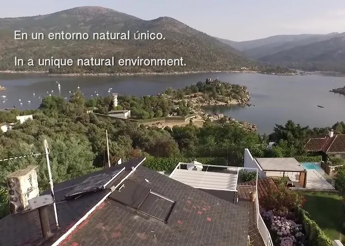 빌라 Con Piscina, Jacuzzi Y Basket Junto Al De El Burguillo *