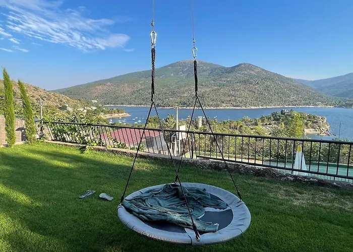 Вилла Con Piscina, Jacuzzi Y Basket Junto Al De El Burguillo Лас-Крусерас